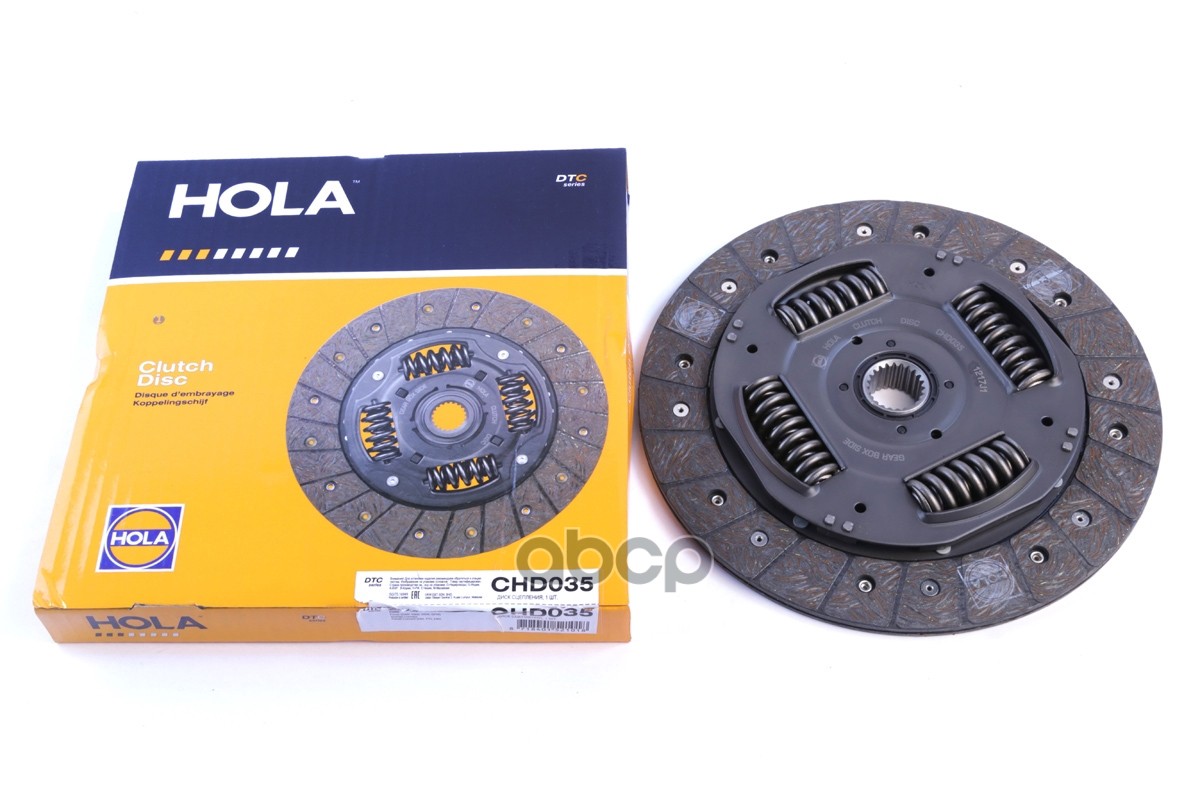 Диск Сцепления Серия Dtc Ford Tourneo Connect 1.8 (Tdci/Tddi/Di), Transit C Hola Chd035 HOLA арт. CHD035