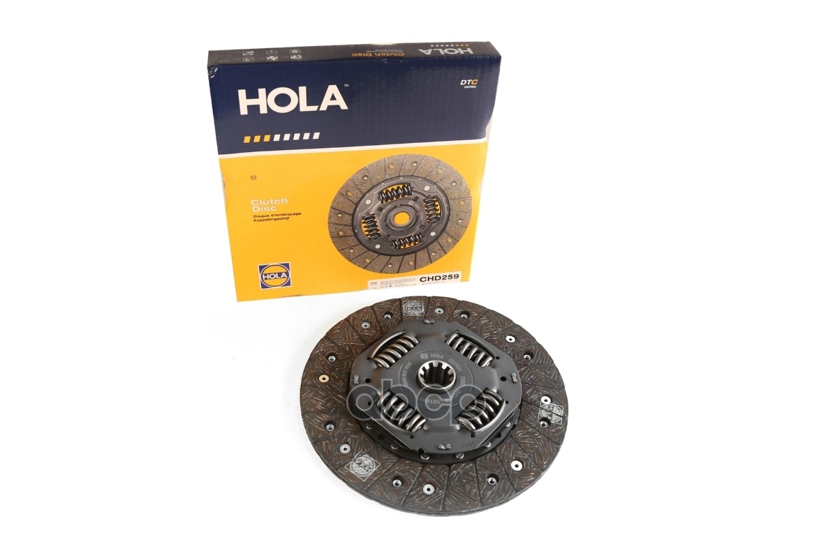 Диск сцепления (серия DTC) GAZ Gazelle/Sobol  Business  Gazelle Next  (Cummins 2.8D) HOLA арт. chd259
