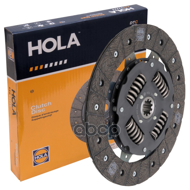 Диск сцепления (серия DTC) GAZ Gazelle Next Cummins 2.8D  280 mm  330 N/m  149 h.p.  (10.15-) HOLA арт. chd260