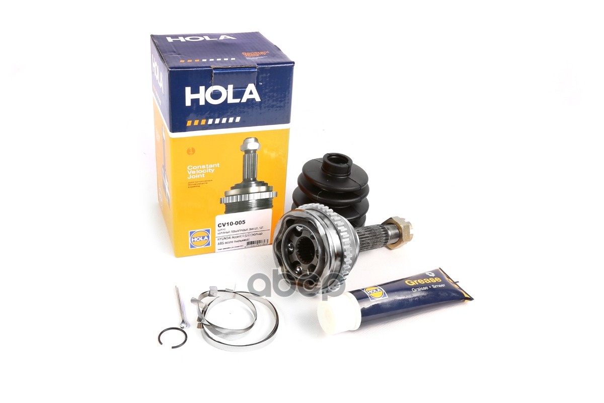 ШРУС наружный (25/44 шл.  левый/правый) HYUNDAI Accent II (LC) (кольцо ABS возле пыльника) HOLA арт. cv10-005