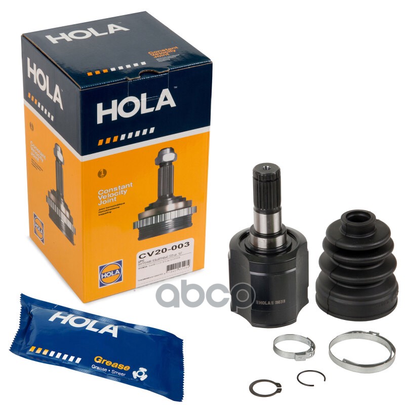 ШРУС внутренний  22/25 шл.  левый/правый HYUNDAI Accent II/III 1.3 1.5 AT  00>10  Getz 1.4 1.6 AT 05 HOLA арт. cv20-003