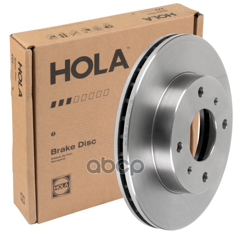Тормозной диск вентилируемый  передний  NISSAN Almera II (-ABS)  Almera Classic HOLA арт. hd911
