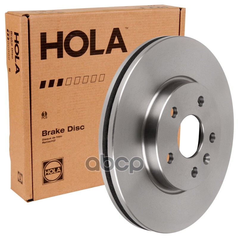 Тормозной диск вентилируемый  передний CHEVROLET Cruze (15'') (J67)  Aveo II (15'') (J93 J94) HOLA арт. hd913