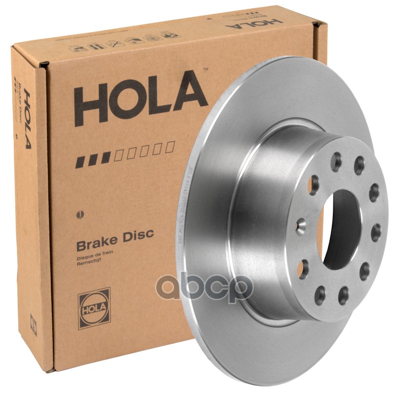 Тормозной диск   задний  SKODA Karoq  (1KE 2EJ)  Octavia IV (1KE)  VW Taos 2EJ (0N1) HOLA арт. hd945
