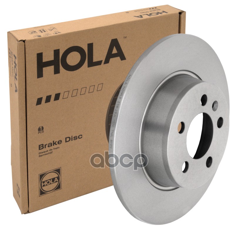 Тормозной диск  272mm, 5/100, задний AUDI A1 (8X) (1KF,1KX) HOLA арт. HD953
