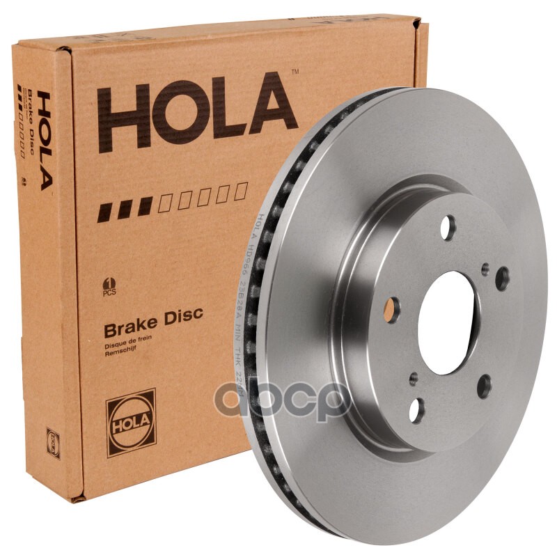 Диск тормозной передний TOYOTA Rav4 III 4WD, IV 2.5 4WD HOLA HD966 HOLA арт. HD966