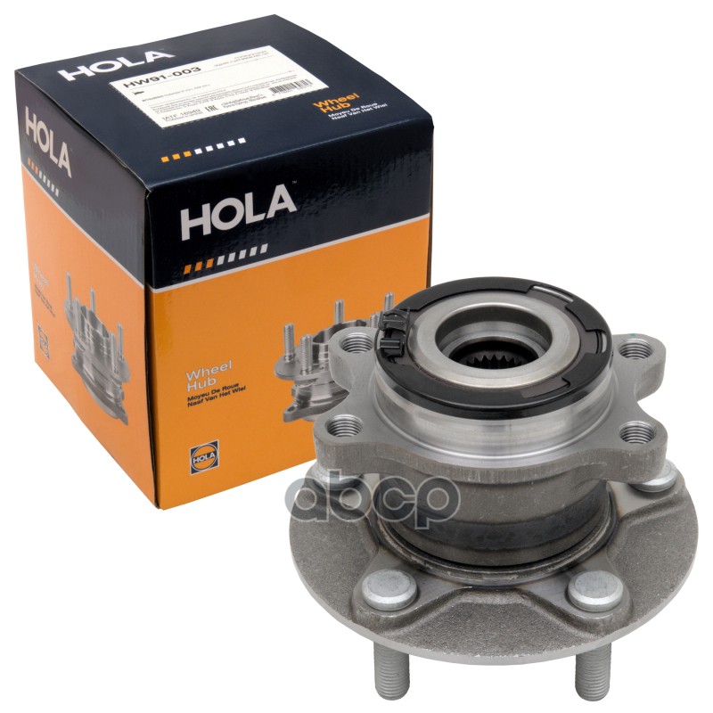 Ступица в сборе    с датчиком ABS  задняя  MITSUBISHI Outlander III (12-)  ASX (10-) HOLA арт. hw91-003