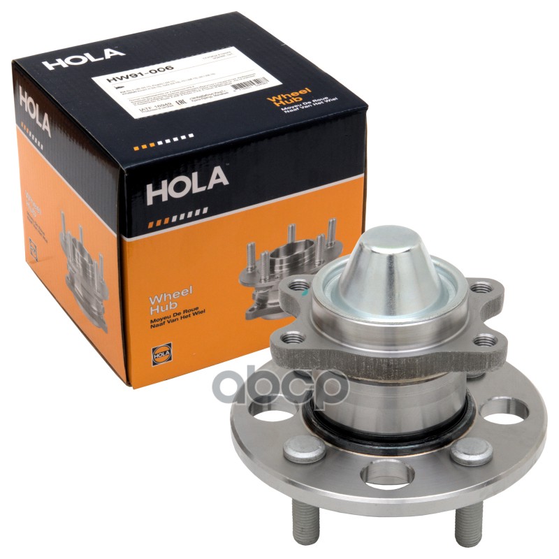 Ступица в сборе    задняя  KIA Rio II (JB) (05-11)  Picanto I (04-11)  HYUNDAI Accent III (05-10)  G HOLA арт. hw91-006