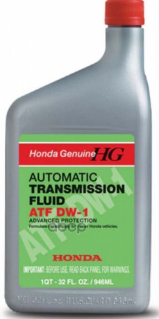 Масло трансмиссионное синтетическое HONDA ATF DW-1 Fluid 1л 082009008 HONDA арт. 082009008