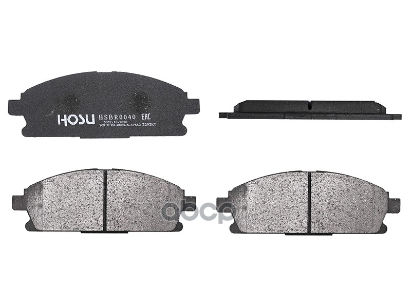 Колодки тормозные (Спереди) Nissan Pathfinder 95-04 / Serena 99-05 / X-Trail 00-15 / Infiniti QX4 96 HOSU арт. HSBR0040