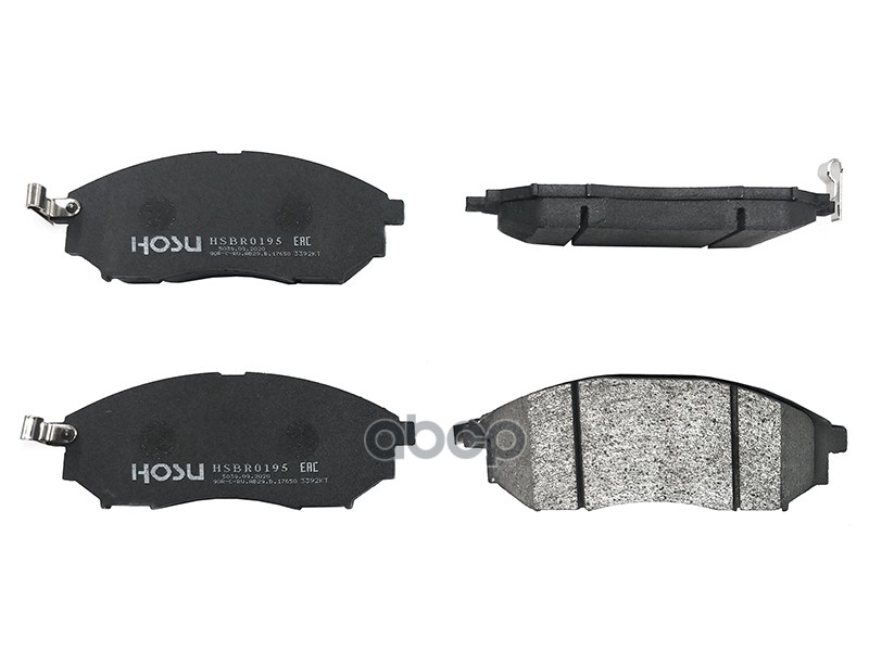 Колодки тормозные (Спереди) Infiniti FX35 02-08 / Nissan Murano 02-16 HOSU арт. HSBR0195