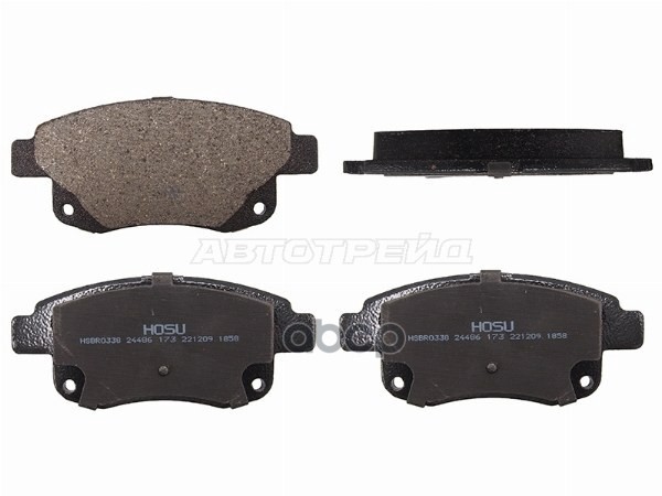 Колодки Тормозные (Сзади) Ford Transit 06-14 HOSU арт. HSBR0338