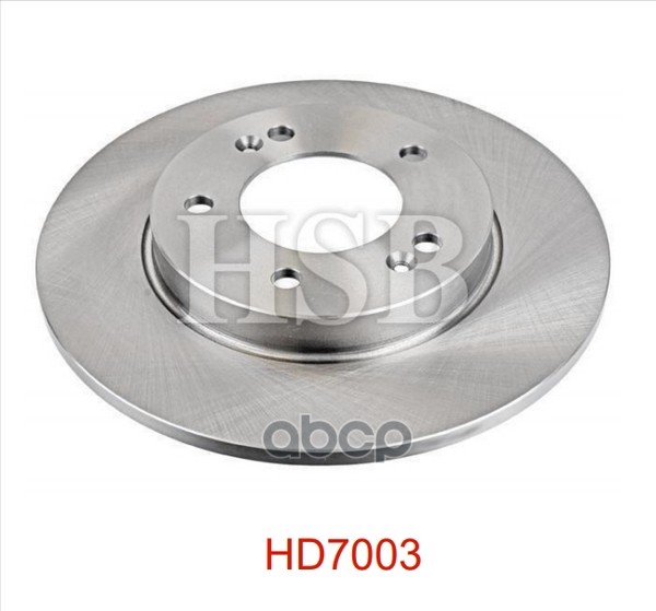 Диск Тормозной Задний Kia Ceed 18-/Hyundai I30 16- HSB арт. HD7003
