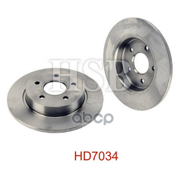 Диск Тормозной Задний Ford: Focus Iii 11- HSB арт. HD7034
