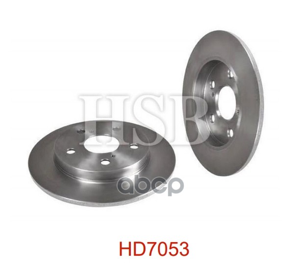 Диск Тормозной Задний Toyota Auris 1.3-1.8 07-, Corolla Sw 1.3-1.8 07- HSB арт. HD7053