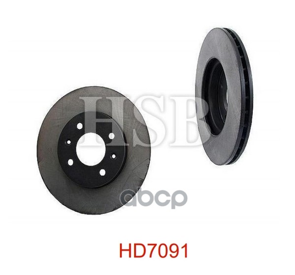 Диск Тормозной Передний Hyundai Accent, Kia Rio 1.4/1.6/1.5Crdi 05> HSB арт. HD7091