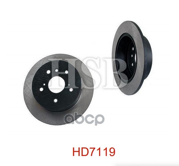 Диск Тормозной Задний Lexus: Es 3.5 06-12, Toyota: Camry 2.4/3.5 01-06, Camry 2.0/2.5/3.5 06- HSB арт. HD7119