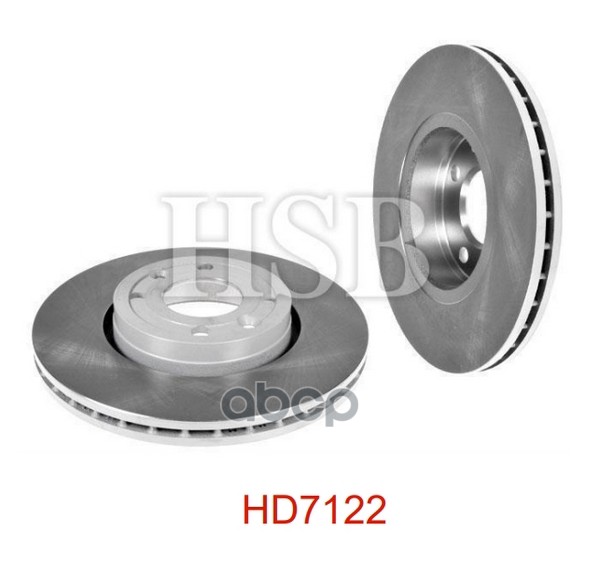 Диск Тормозной Передний Lada Xray, Dacia: Dokker, Lodgy 12->, Renault: Clio 13->, Kangoo 08-> HSB арт. HD7122