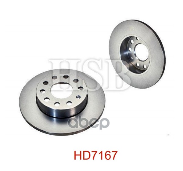 Диск Тормозной Задний Audi A3,Skoda Octavia,Vw Touran 1.4-2.0Tdi 03> HSB арт. HD7167