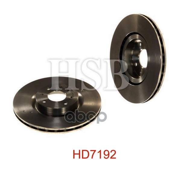 Диск Тормозной Передний Alfa Romeo 155, Fiat Croma 2.0T/2.5Tdi 92> HSB арт. HD7192