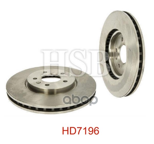 Диск Тормозной Передний Opel: Astra J 11->, Zafira Tourer C(P12) 11-> HSB арт. HD7196