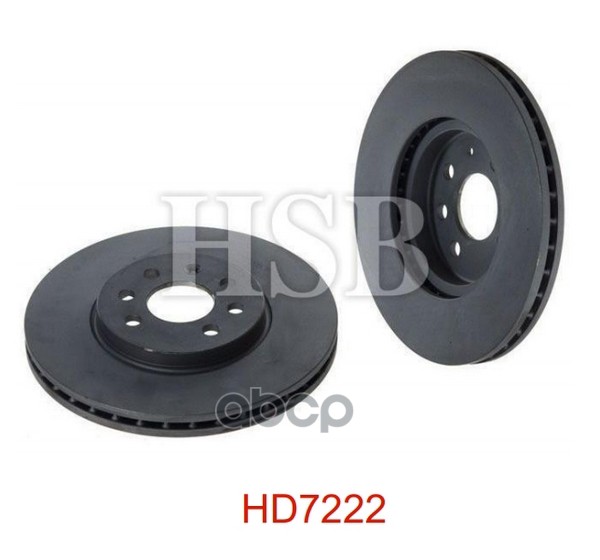 Диск Тормозной Передний Opel Astra 1.4/1.6 04>, Opel Meriva 1.6/1.8/1.7Dti 03> HSB арт. HD7222