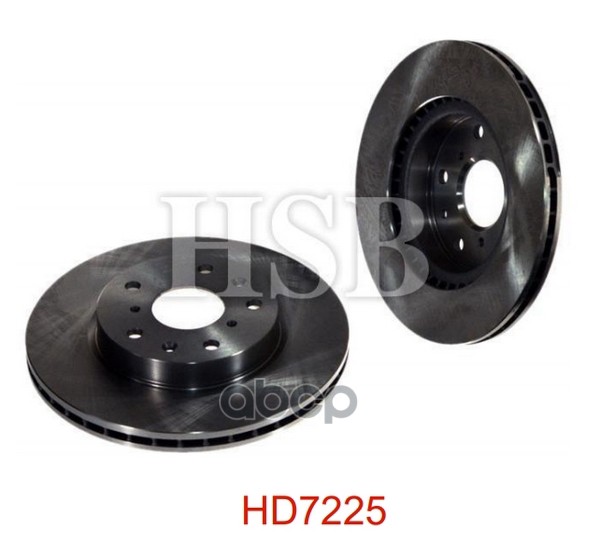Диск Тормозной Передний Fiat Sedici, Suzuki Sx4 1.5-1.9D 06> HSB арт. HD7225