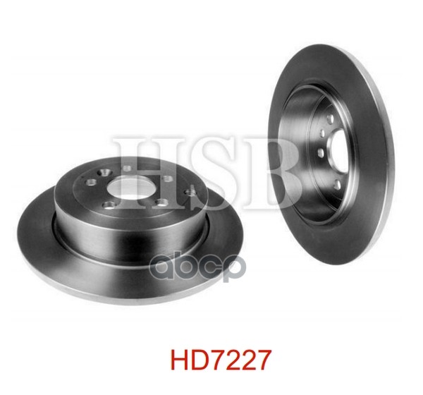 Диск Тормозной Задний Land Rover: Freelander Ii 2.0/2.2/2.2/2.2/3.2 06- HSB арт. HD7227