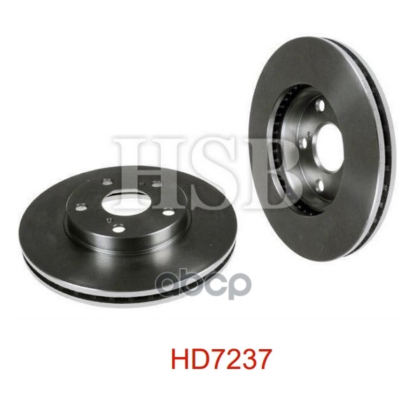 Диск Тормозной Передний Toyota: Auris 1.3-2.0 12->, Corolla 1.3-1.8 13-> HSB арт. HD7237