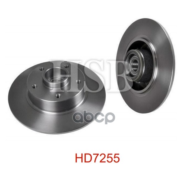 Диск Тормозной Задний Renault: Grand Scenic Iii 09- , Megane Cc 10- , Megane Iii Grandtour08- , Scenic Iii 09- HSB арт. HD7255