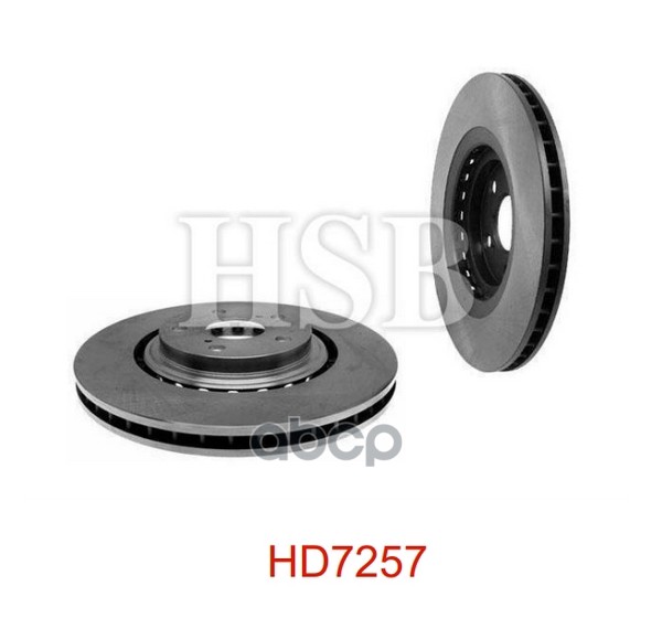 Диск Тормозной Передний Lexus: Rx 270/350/450H 08-, Toyota: Rav 4 Iv 2.0D4-D/2.0Vvt-I/2.2D4-D 12- HSB арт. HD7257