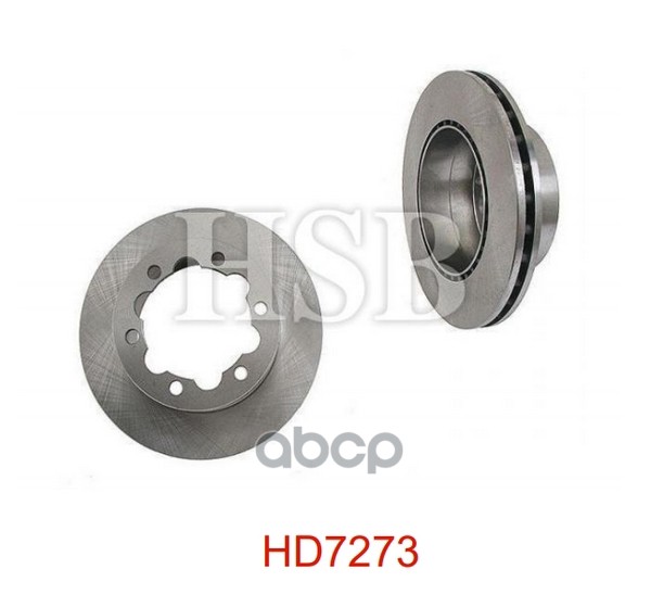 Диск Тормозной Задний Mb Sprinter, Vw Crafter All 06> HSB арт. HD7273