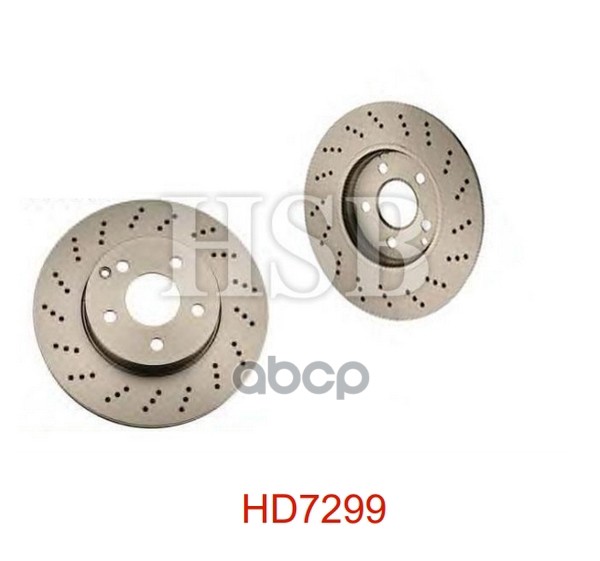 Диск Тормозной Передний  Без Перфорации Mb: C Class (W204 / S204) 07- HSB арт. HD7299