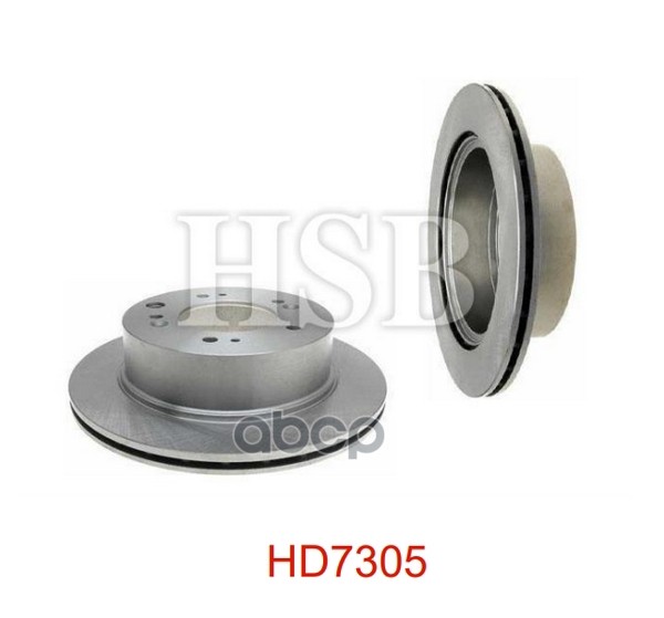 Диск Тормозной Задний Kia: Sorento I 02- HSB арт. HD7305