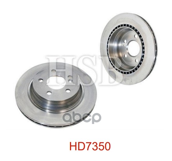 Диск Тормозной Задний Mb W211 2.0-5.0/4.0Cdi 02> HSB арт. HD7350