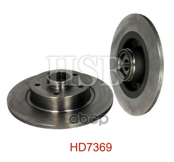 Диск Тормозной Без Подшипника, Задний Renault: Scenic/Grand Scenic Iii 09->, Fluence Z.e. 12-> HSB арт. HD7369