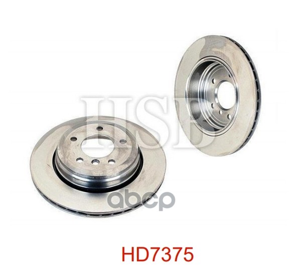 Диск Тормозной Задний Bmw E60/E61 2.0-3.0/2.5D/3.0D M54/M57/N57 03> HSB арт. HD7375