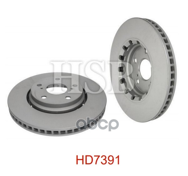 Диск Тормозной Передний Toyota Alphard Nh10/Nh15 2002-2008 2.4I (2Az-Fe) 3.0I (1Mz-Fe) 3.5I (2Gr-Fe) HSB арт. HD7391