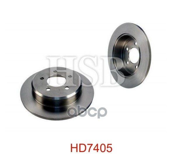 Диск Тормозной Задний Chrysler: Town & Country -03, Voyager 97-03  Dodge: Caravan 97-03  Plymouth: Voyager HSB арт. HD7405