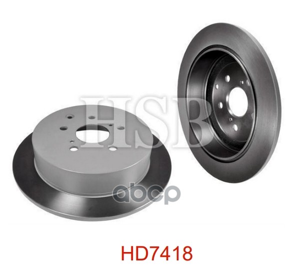 Диск Тормозной Задний Toyota Lexus Highlander / Siena / Rx 08-15 HSB арт. HD7418