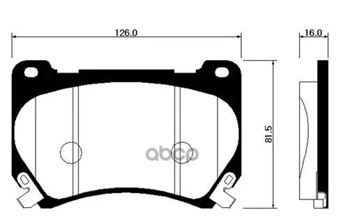 Колодки Тормозные Дисковые Передн Hyundai: Equus 04- HSB арт. HP0034