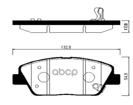 Колодки Тормозные Дисковые Hyundai: K-5 HSB арт. HP1044
