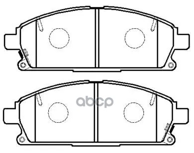 Колодки Тормозные Дисковые Передн Acura: Mdx 03-06 Nissan: X-Trail 01-07 HSB арт. HP5079