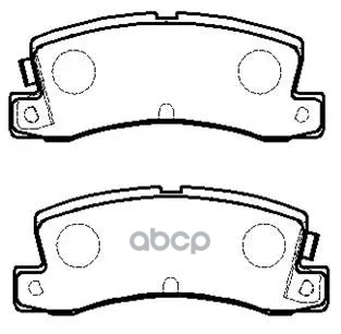 Колодки Тормозные Дисковые Chevrolet: Nova 85-  Toyota: Corolla Coupe (Ae92)  Fx16 (Ae82) 86- HSB арт. HP5121