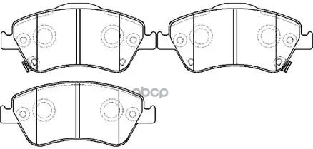 Колодки Тормозные Дисковые Toyota: Corolla 2009 African HSB арт. HP5182