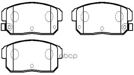 Колодки Тормозные Дисковые Nissan: Primera 01.1- HSB арт. HP5203