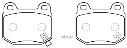 Колодки Тормозные Дисковые Infinity: G35, Fx35, 45  Mitsubishi: Lancer Evo Vlll  Nissan: 350Z Track  Subaru: Impreza Wrx Sti ...