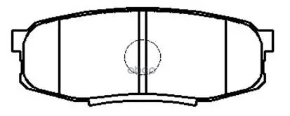 Колодки Тормозные Дисковые Lexus: Lx570  Toyota: Land Cruiser, Sequoia, Tundra HSB арт. HP5214