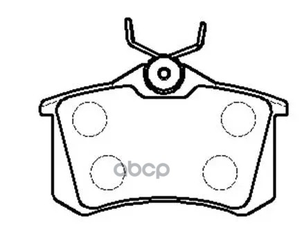 Колодки Тормозные Дисковые Peugeot: 405 Rear Wva 20961, New Sm3  Vw: Golf Gl2.0, Passat 1.8T HSB арт. HP5247