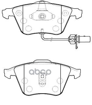 Колодки Тормозные Дисковые Audi: A6 3.0, 2.7T, 2.5T HSB арт. HP5254